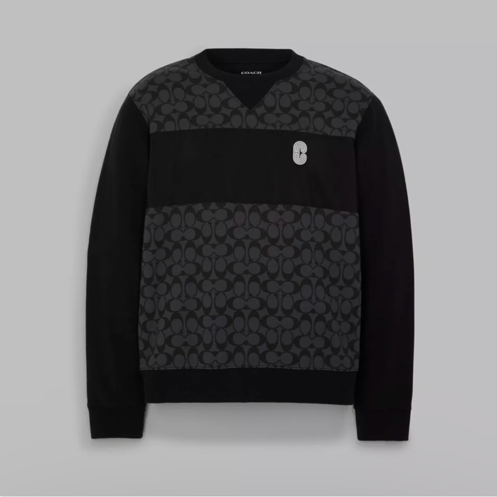 COACH NWT Men Signature Crewneck XL